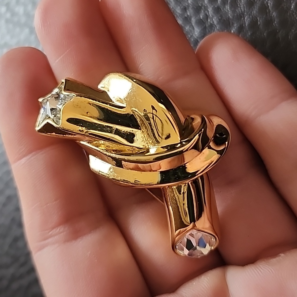 Vtg Kenneth Jay Lane Brooch - image 5